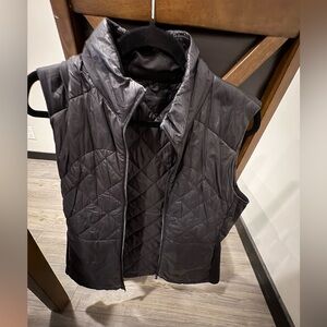 Black Quilted Women's Vest